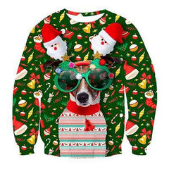 Santa Elf Ugly Christmas Sweater