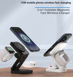 3-in-1 Foldable Wireless Charging Station
