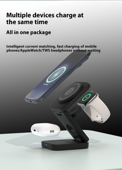 3-in-1 Foldable Wireless Charging Station