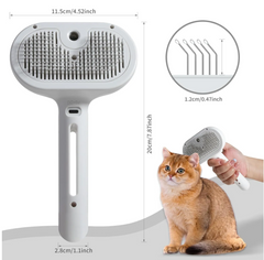 Pet Hair Spray Brush for Cats & Dogs