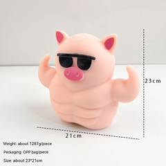 Squishy Pig Stress Relief Toy – Cute Squeeze Toy