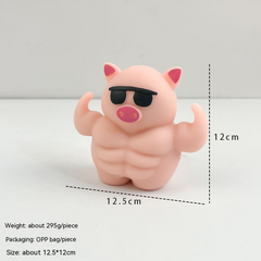 Squishy Pig Stress Relief Toy – Cute Squeeze Toy